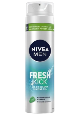 Гель для гоління Nivea Men Fresh Kick, 200 мл