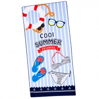 Пляжний рушник Colorful Home "Cool Summer" із мікрофібри, 90х180 см 