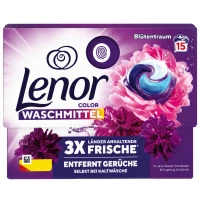 Капсули для прання кольорових речей Lenor "Аметист", 15 шт