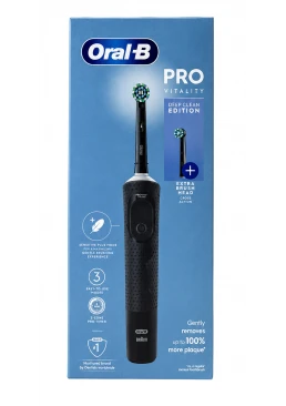 Електрична зубна щітка Oral-B Vitality Pro Protect X Clean + змінна насадка