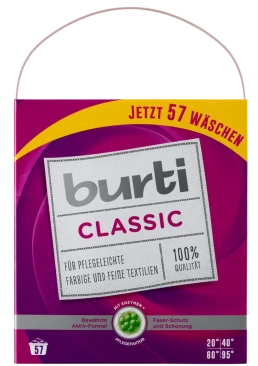 Стиральный порошок универсальный Burti 4.312 кг (57 стирок)
