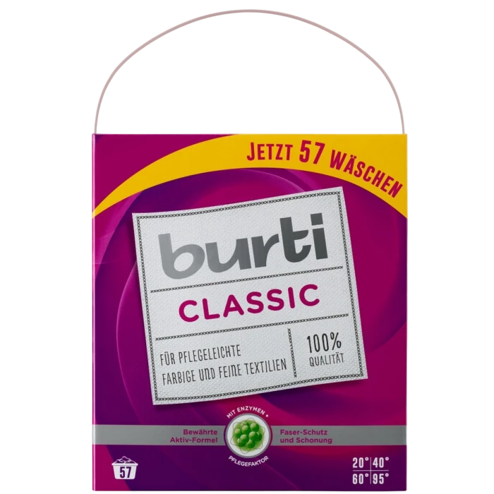 Пральний порошок універсальний Burti 4.312 кг (57 прань) - 