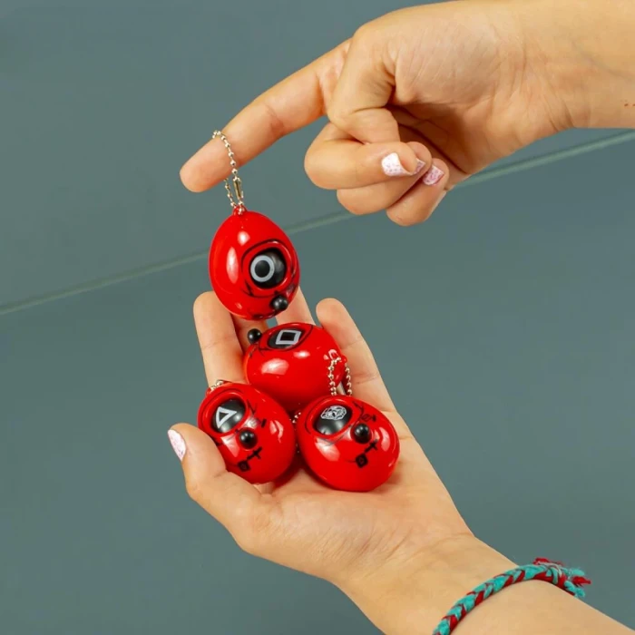 Брелок крутилка "Гра в Кальмара" - 