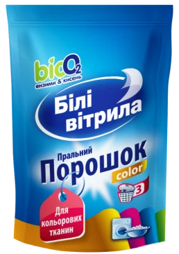 Стиральный порошок для машинной и ручной стирки Белые паруса Color, 400 г