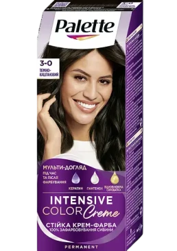 Фарба для волосся Palette ICC 3-0 темно-каштановий, 110 мл