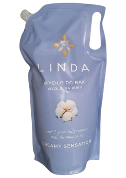 Жидкое крем-мыло Linda Хлопок (запаска), 1 л