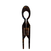 Заколка для волос Brown With Blue, 1 шт