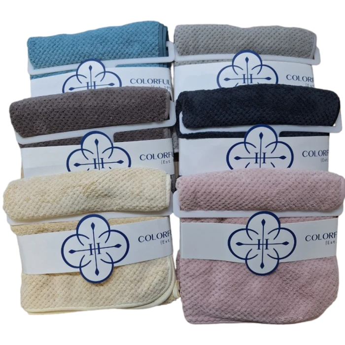 Полотенце для лица Colorful home 6169-72-В микрофибра 50х90, 1 шт  - 