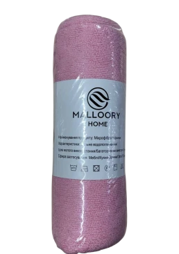 Салфетки-микрофибра Malloory Home в рулоне 25х25см Розовый, 20 шт