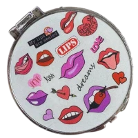 Круглое косметическое зеркало 