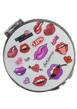 Кругле косметичне дзеркало 