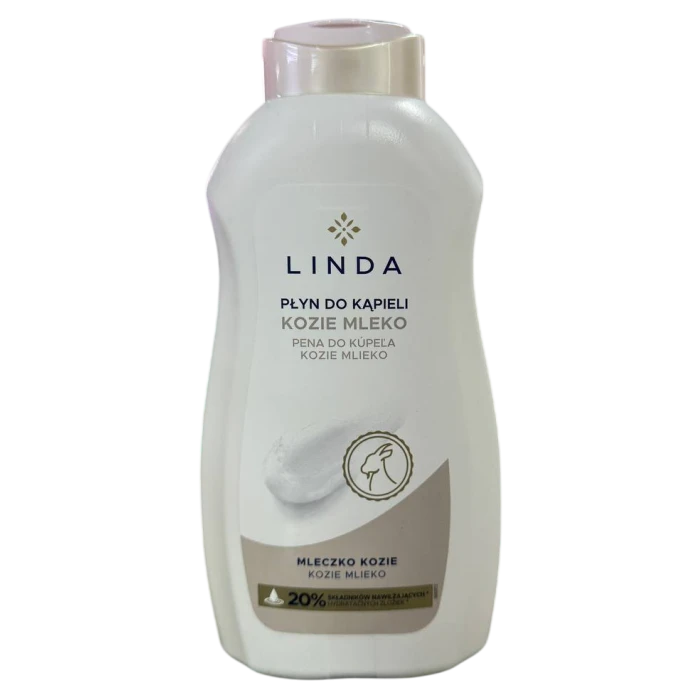 Гель-пена для душа Linda Козье молоко, 1.3 л - 