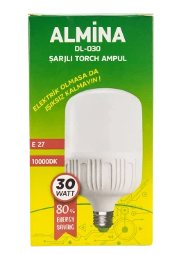 Лампа акумуляторна Almina DL-030 E27 30W