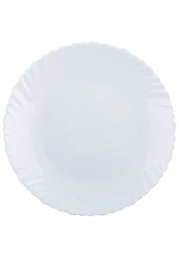 Тарілка обідня Blanco wave Vittora V-220W, 220 мм