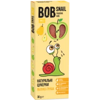 Натуральні цукерки Bob Snail Яблуко-груша, 30 г