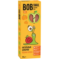 Натуральні цукерки Bob Snail Яблуко-Гарбуз, 30 г