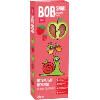 Натуральные конфеты Bob Snail Яблоко-Клубника, 30 г