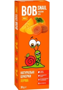 Натуральні цукерки Bob Snail Хурма, 30 г