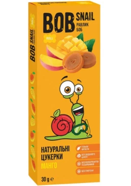 Натуральні цукерки Bob Snail Манго, 30 г