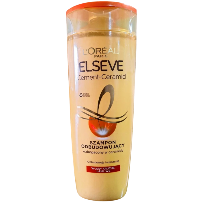 Шампунь L'oreal Paris Elseve Цемент-Керамиды для ломких волос, 400 мл - 
