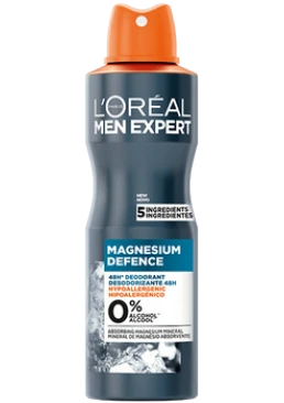 Дезодорант-антиперспирант для тела L'Oreal Paris Men Expert Магний, 150 мл 