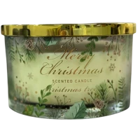 Свеча ароматизированная Pepco Home Merry Christmas (хвойный лес), 1 кг