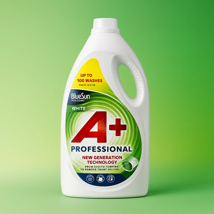 Гель для прання A + Professional White для білого білизни, 5.005 л (100 прань) - 