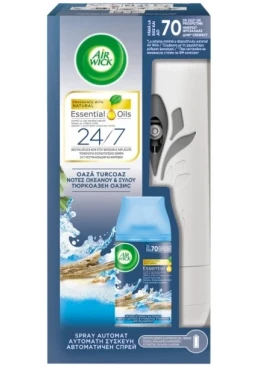 Освежитель воздуха автоматический Airwick Freshmatic Бирюзовая лагуна, 250 мл