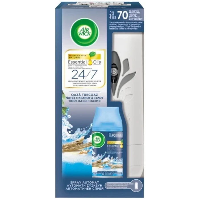 Освіжувач повітря автоматичний Airwick Freshmatic Бірюзова лагуна, 250 мл - 