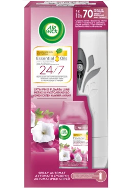 Освежитель воздуха автоматический Airwick Freshmatic Сатин и Лилия, 250 мл