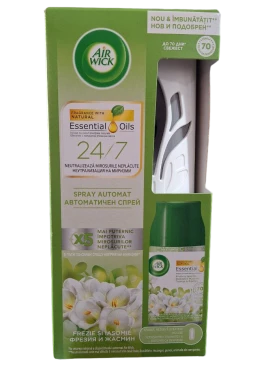 Освежитель воздуха автоматический Airwick Freshmatic Фрезия и жасмин, 250 мл