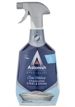 Средство для чистки и полировки изделий из нержавеющей стали Astonish Stainless Steel&Shine, 750мл