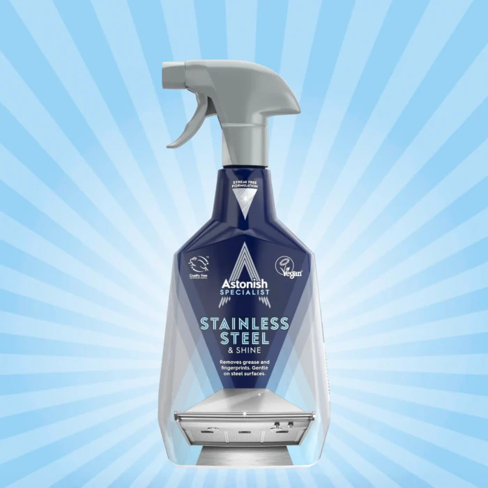 Средство для чистки и полировки изделий из нержавеющей стали Astonish Stainless Steel&Shine, 750мл - 