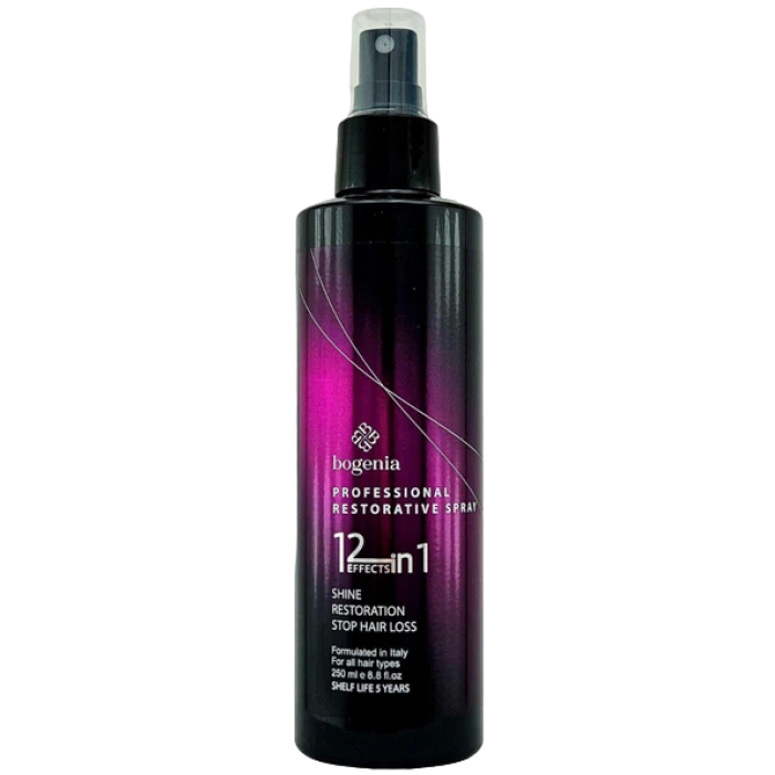 Відновлюючий спрей для волосся 12 в 1 Bogenia Professional Restorative Spray, 250 мл - 