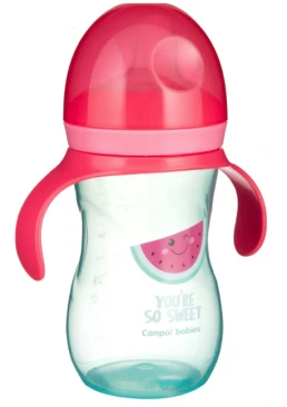 Кружка тренировочная с силиконовым носиком Canpol babies SO COOL, 270 мл