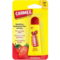 Бальзам для губ Carmex Strawberry Полуниця SPF 15, 10 г