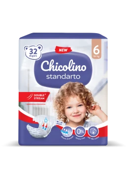 Подгузники детские Chicolino размер 6 (16+ кг), 32 шт