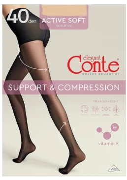 Колготки Conte Active 40 Den Natural, 3 размер