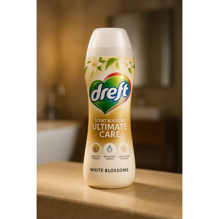 Кондиционер ароматизатор для белья «White Blossoms» Dreft в гранулах, 210 г - 