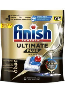 Таблетки для посудомийних машин Finish Ultimate Plus All in 1, 42 шт