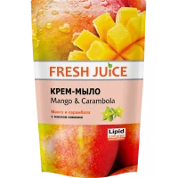 Крем-мило Fresh Juice дой-пак Mango&Carambola, 460 мл