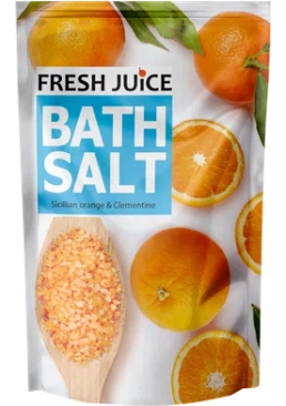 Сіль для ванни Fresh Juice Сицилійський апельсин і клементин 500г