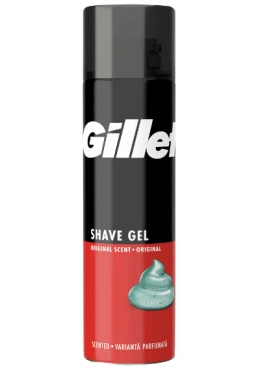 Гель для гоління Gillette Classic Regular Shave Gel For Men, 200 мл