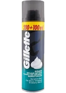Пена для бритья Gillette Gillette Sensitive Skin Foam, 300 мл