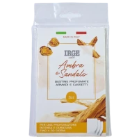 Ароматизатор для шкафа IRGE Амбра и Сандал, 3 шт