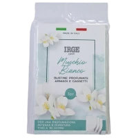 Ароматизатор для шафи в пластинах  IRGE Muschio Bianco Білий мускус, 3 шт
