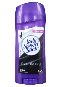 Дезодорант-стік Lady Speed Stick Невидимий для білого та чорного, 65 г