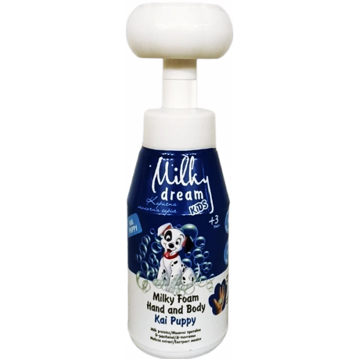 Дитяча пінка для рук і тіла Milky Dream Kids Цуценя Кай, 350 мл - 
