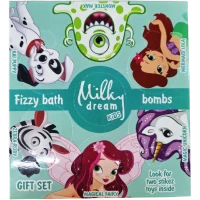 Подарунковий набір Milky Dream Бомбочки для ванн, 7 шт по 75 г