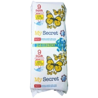Гігієнічні прокладки My Secret Drysilk 3 краплі, 18 шт